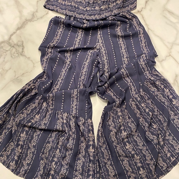 Japan Wide Leg Hippy bohemian Jumpsuit - Picture 9 of 11